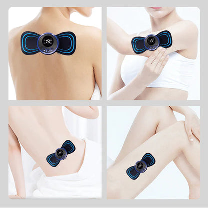 Masajeador De Pulso Eléctrico Para Cuello Cervical, Espalda, Hombro