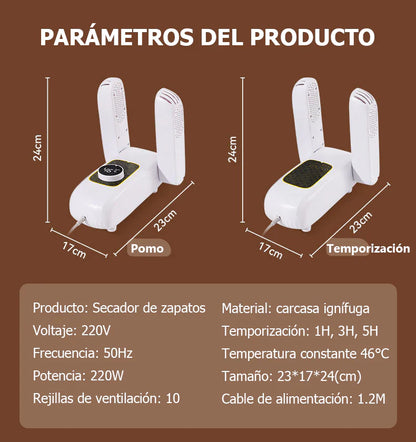 Secador De Zapatos Eléctrico - Calentador